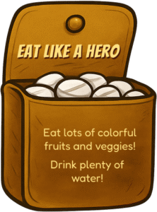 eat like a hero bag
